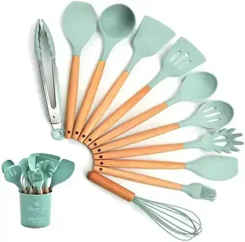 Kit de Utensílios de Cozinha 12 Peças - Nexus™