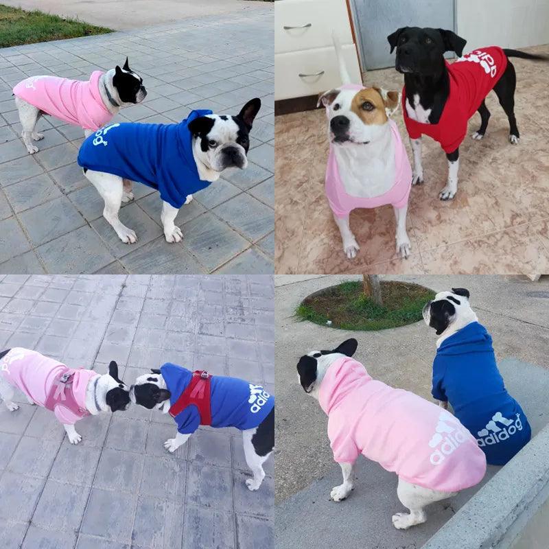 2021 Winter Pet Dog Clothes Dogs Hoodies Fleece Warm Sweatshirt Small Medium Large Dogs Jacket Clothing Pet Costume Dogs Clothes - My Store