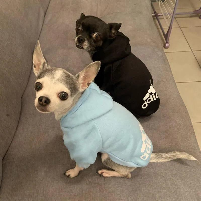 2021 Winter Pet Dog Clothes Dogs Hoodies Fleece Warm Sweatshirt Small Medium Large Dogs Jacket Clothing Pet Costume Dogs Clothes - My Store