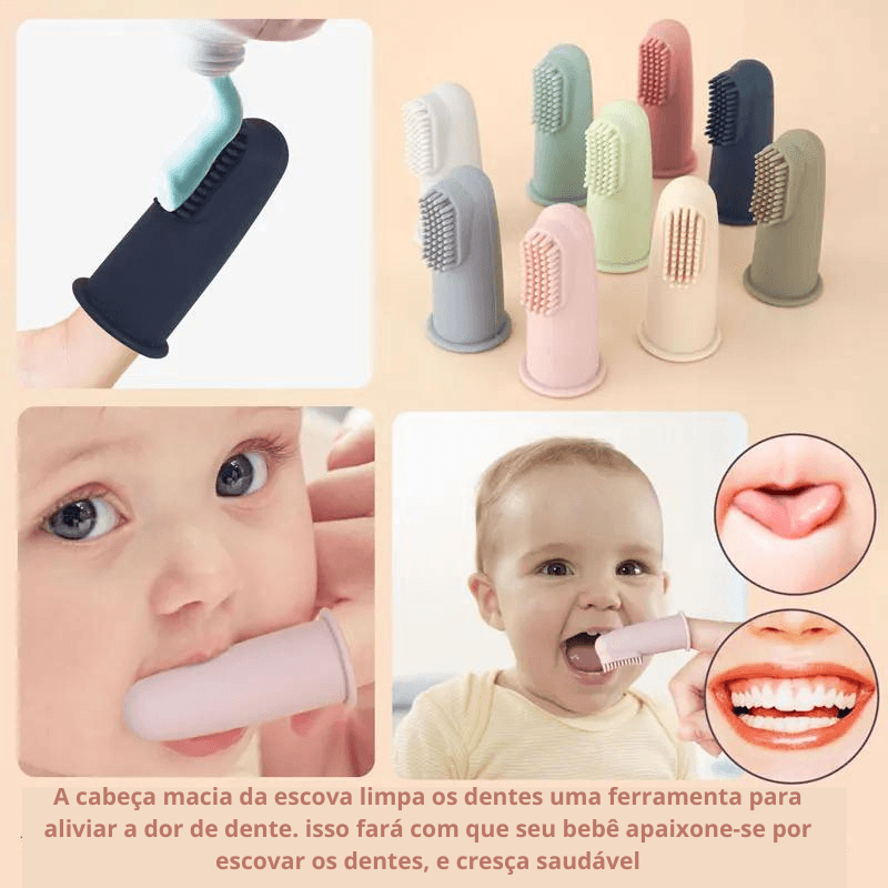 Escova de Dentes para Bebê em Silicone Livre - Nexus™ - My Store